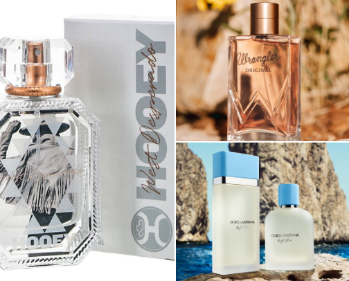 Fragrance essentials cover photo collage
