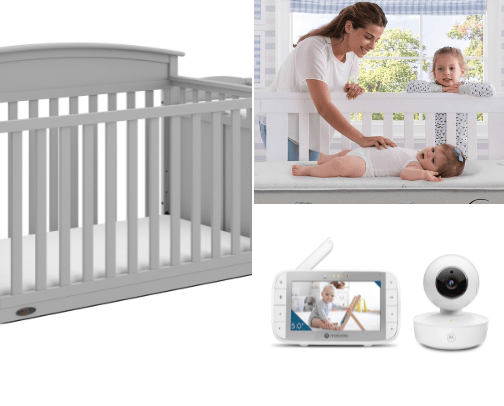What I use to practice safe Infant Sleep cover photo collage