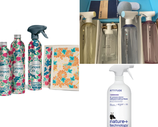 Natural & Non-Toxic Cleaning Brands cover photo collage