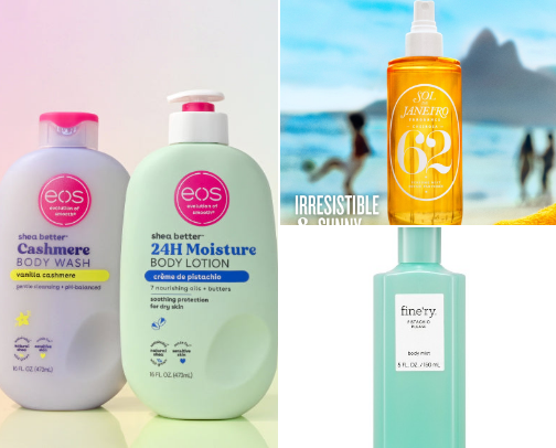 Skin and Body products to make heads turn ;) cover photo collage
