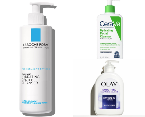 Facewash to repair skin barrier cover photo collage