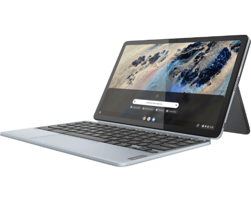 Laptop, tab and accessorize cover photo collage