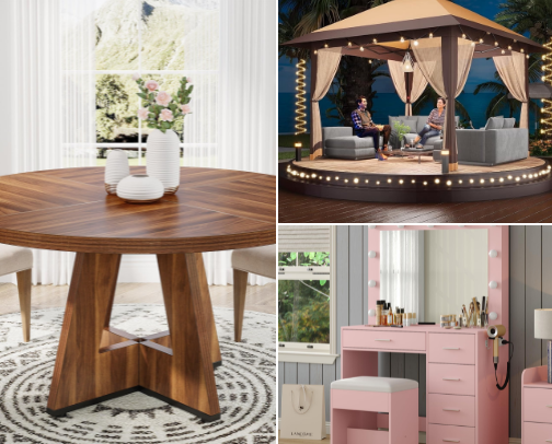 Tesoros para un Hogar con Estilo 💫✨ 
Hogar y Estilo de vida 🩵🩷🏡 cover photo collage