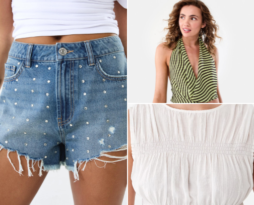 Stylish Summery Kmart Looks for Less for 40-something Peri Queens cover photo collage