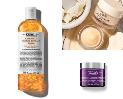 Kiehl's Best Products cover photo collage