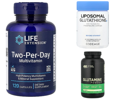 My Fav Supplements For  Longevity Essentials.. cover photo collage