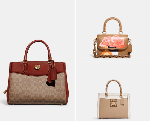 The best can get from Coach on 50% sale 😯😯😯😯 | bags inspo cover photo collage