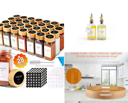 Aesthetic Kitchen Essentials cover photo collage