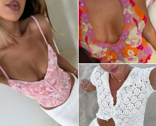 Spring & Summer Tops | Flirty, Breezy, Lightweight Styles cover photo collage