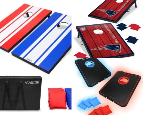 I Finally Found the Tailgate Cornhole Setup That Gets Both Sides Playing Together cover photo collage