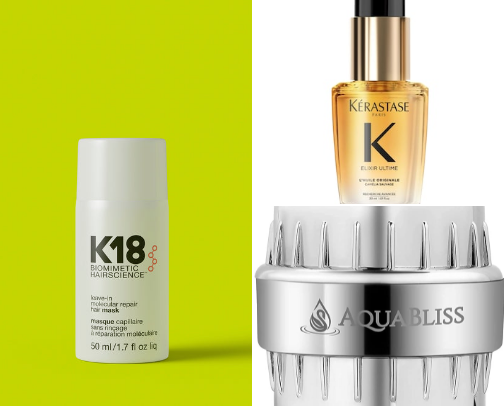 Restore your hair 💖 cover photo collage