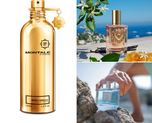 Perfumes 💐🍀🌻🌷🦋 cover photo collage