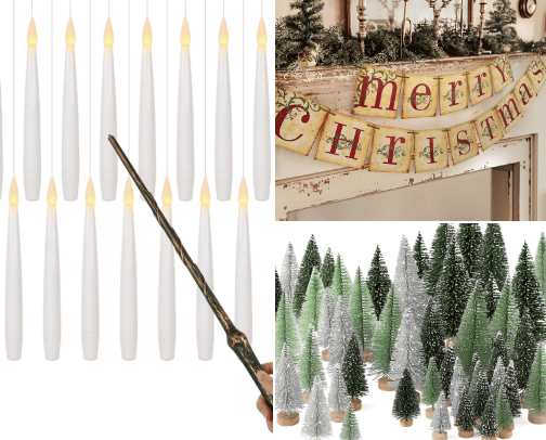 Christmas time cover photo collage