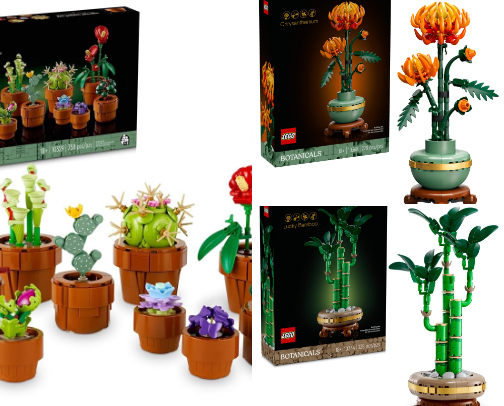 LEGO-Family Favorites and Botanical Bliss cover photo collage
