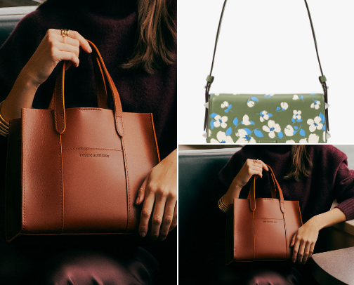 Purses,bags and wallets. cover photo collage