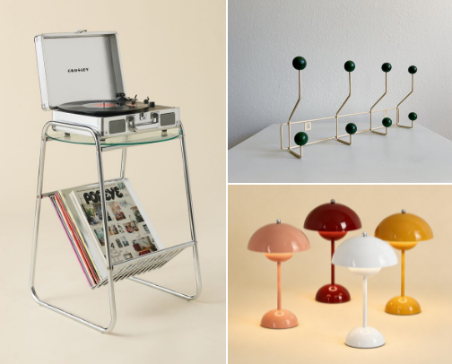 Affordable Mid-Century Modern Home Finds cover photo collage