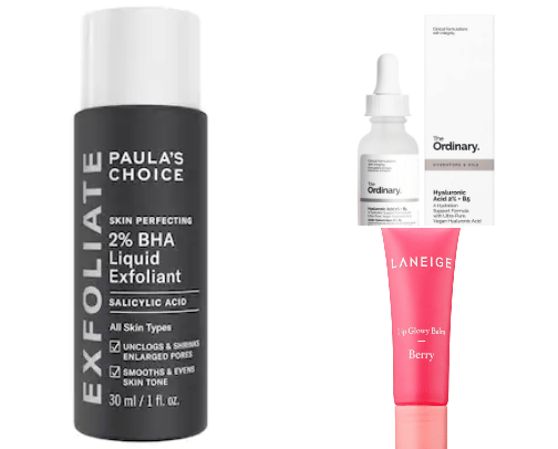 Skincare Under $20 cover photo collage