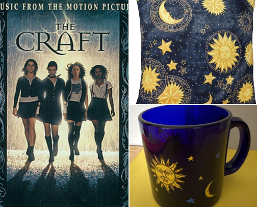 An ethereal nod to the 1990s cover photo collage