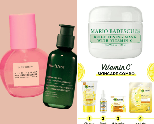 Skincare, and other cover photo collage