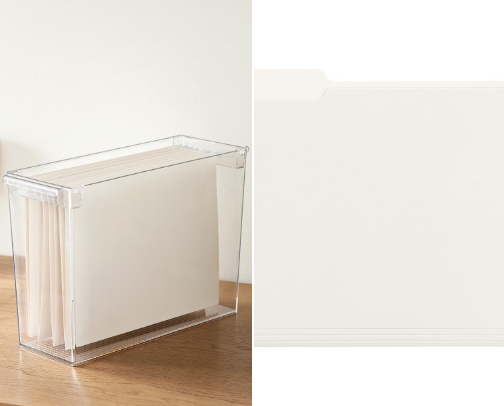 PAPER ORGANIZATION must-haves cover photo collage