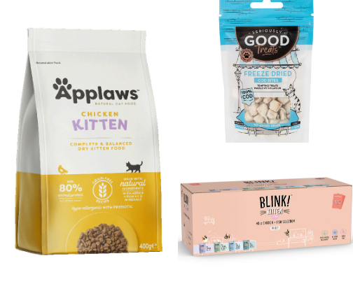 Food & Snacks for Kittens 🐾 cover photo collage