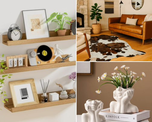 Country Chic Home Decor cover photo collage