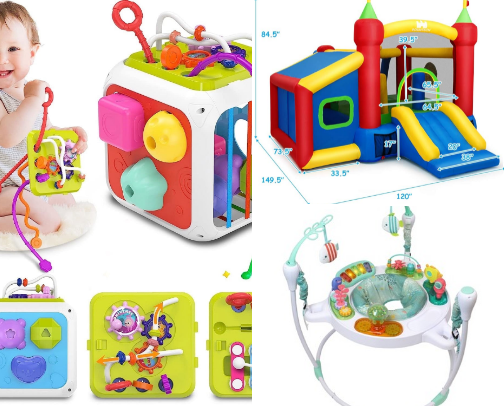 My Fav Mom Approved Top-Rated Budget Saving Toys By Age For Kids cover photo collage