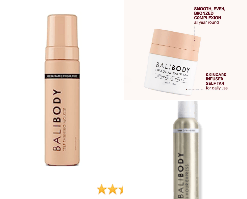 The BEST self tanners cover photo collage