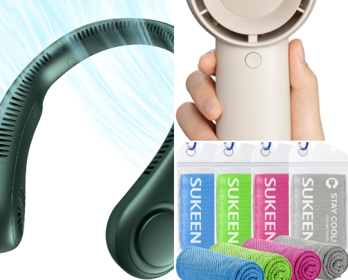 Menopause Cool-Down Kit: 20 Products That Actually Stop the Sweat cover photo collage