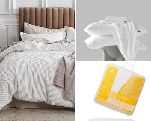 Coziest Bedding Set cover photo collage
