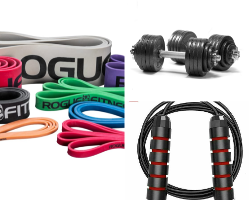 Affordable and Efficient Home Workout Equipment (Skip the Gym, Stay Fit at Home) cover photo collage