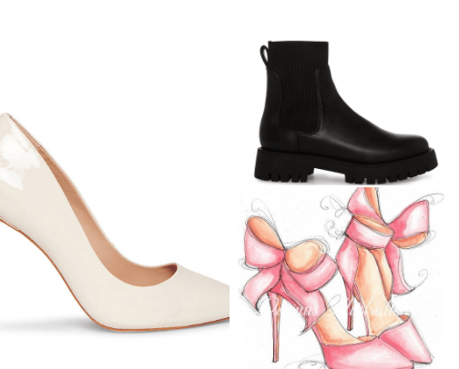 Shoes cover photo collage