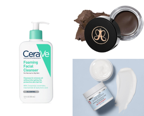 My Oily Skin Makeup Routine cover photo collage