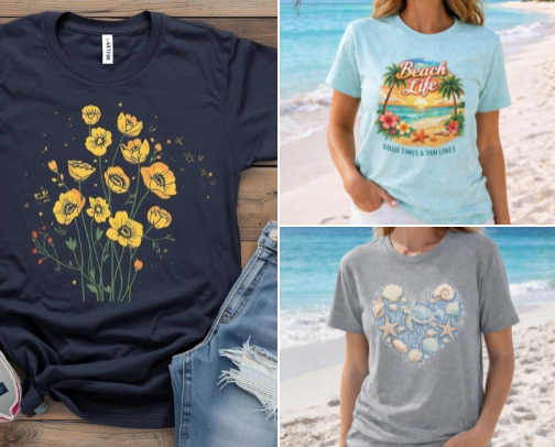 FunDesigns shirts cover photo collage