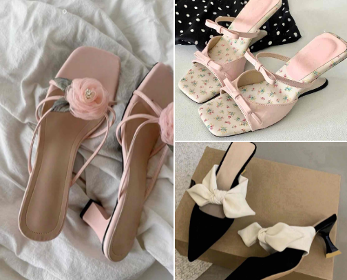 pretty kitten HEELS (on a budget) cover photo collage