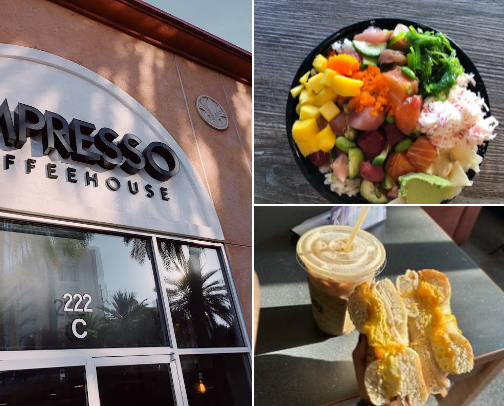 Great places to eat in Stockton cover photo collage
