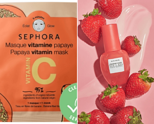 cosmetics cover photo collage