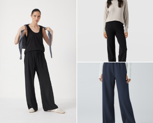 Effortless style, the trousers that go with everything that are easy to wear! cover photo collage