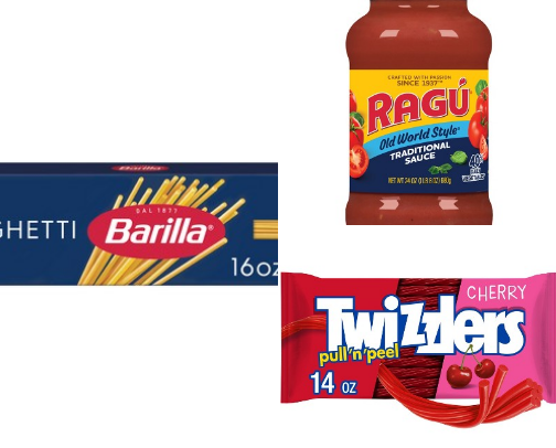 Target Grocery List Haul cover photo collage