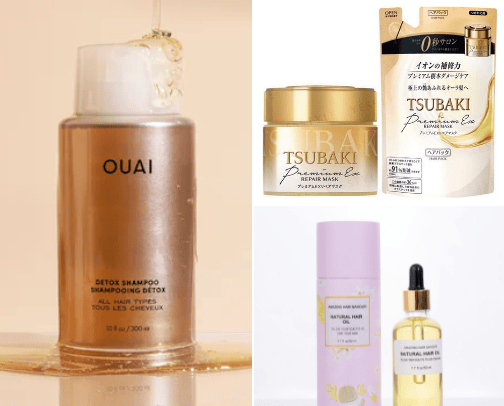 Products for HEALTHY Hair cover photo collage