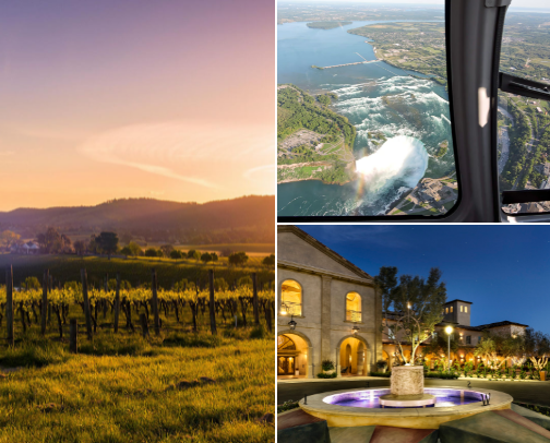 Wine Travel cover photo collage
