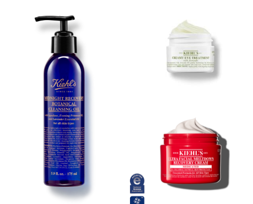Skin care with results. cover photo collage