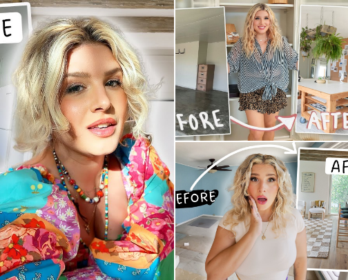 My Favorite Home Decor Creators on YouTube cover photo collage