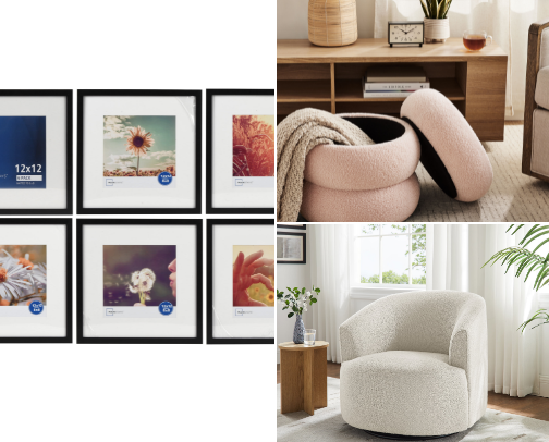 Home decor cover photo collage