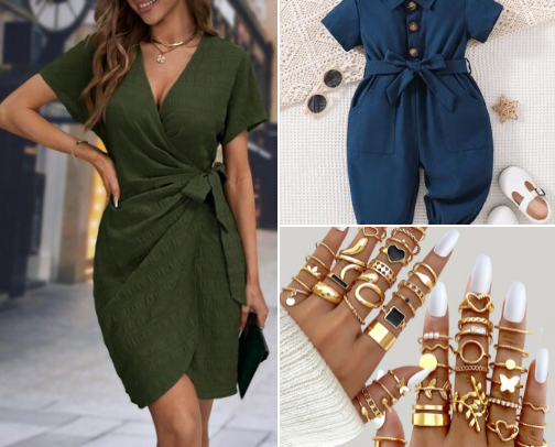 SHEIN Favorites: Affordable Fashion, TikTok Finds & Everyday Style cover photo collage