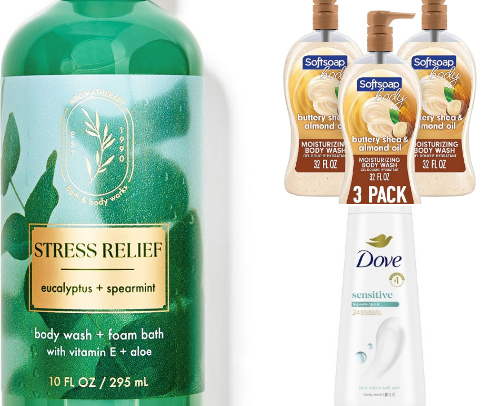 Body care 🧖🏽‍♀️🤍🫧 cover photo collage