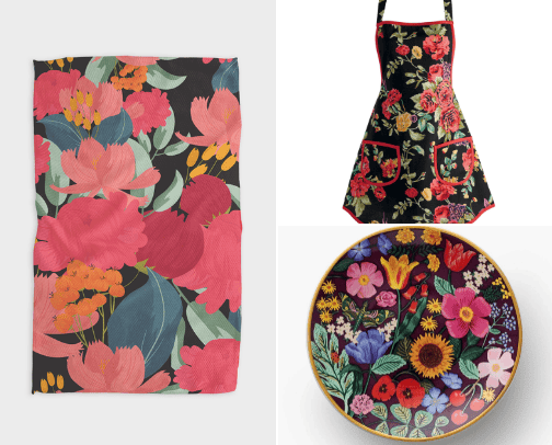 Fun Florals For Home cover photo collage