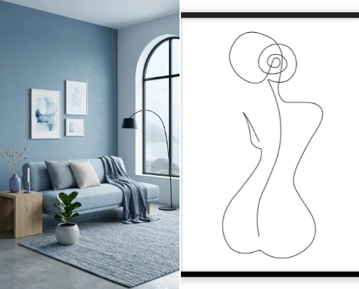The Cool Blue Edit: 2026 Minimalist Living cover photo collage