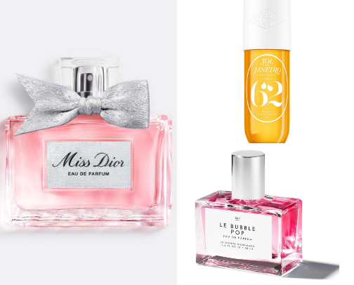 Clean Girl Aesthetic Scents cover photo collage