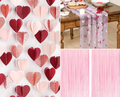 Galentine's Dinner Party cover photo collage